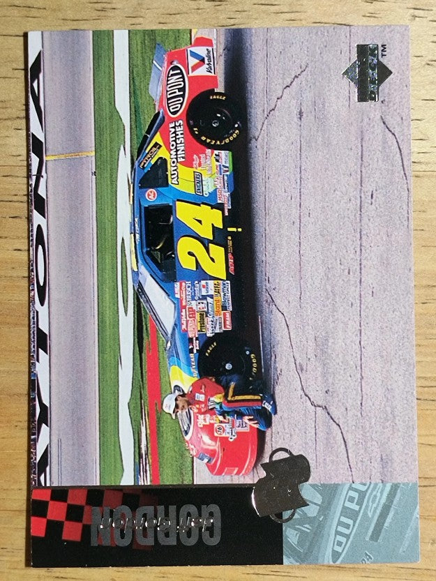 1995 Upper Deck #45 Jeff Gordon w/Car