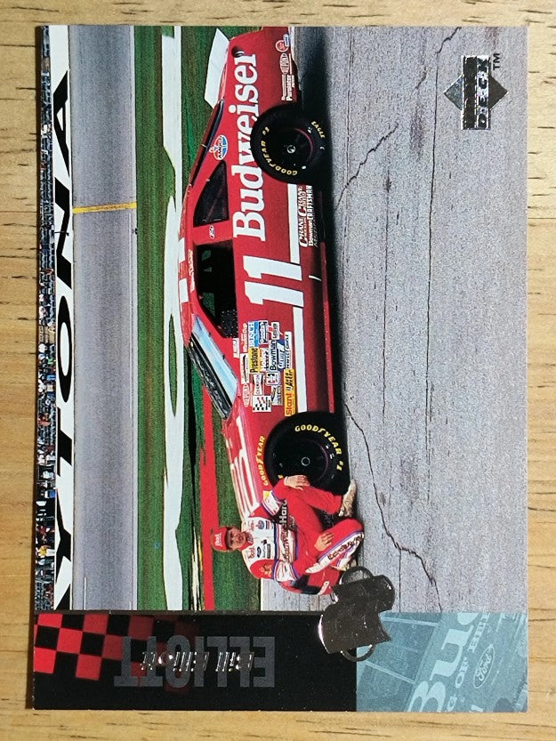 1995 Upper Deck #46 Bill Elliott w/Car