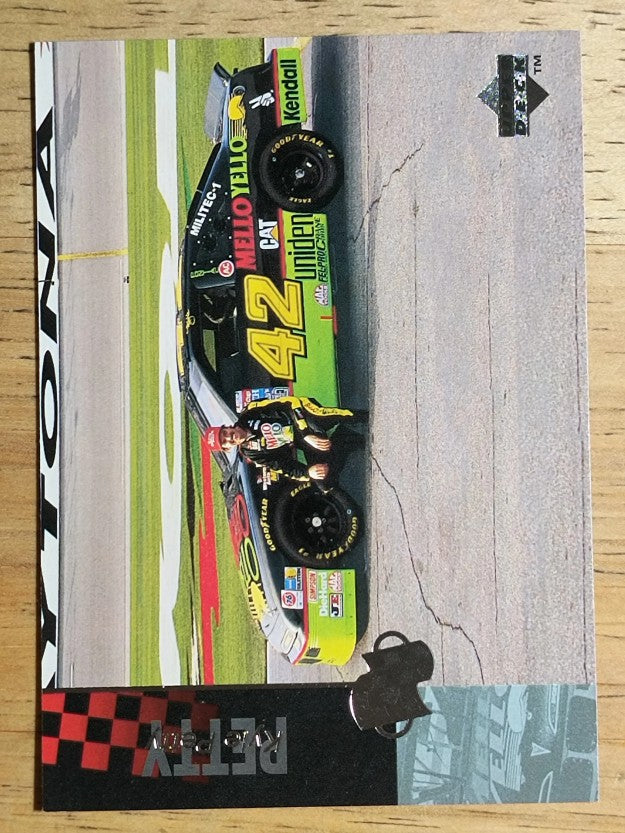 1995 Upper Deck #47 Kyle Petty with Car