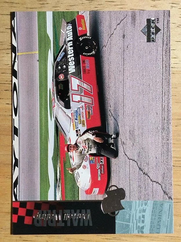 1995 Upper Deck #48 Darrell Waltrip with Car