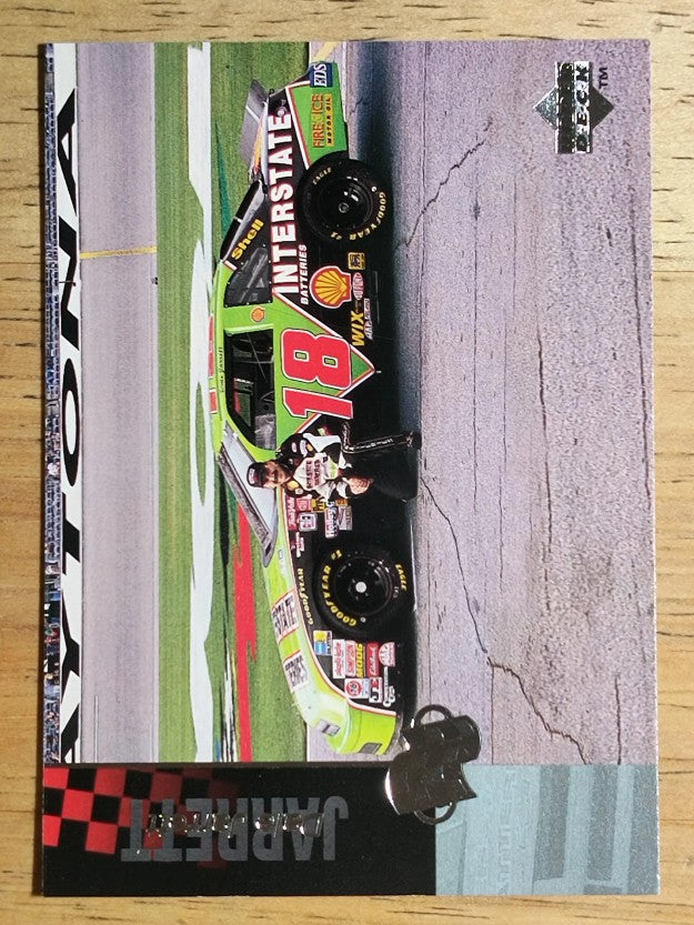 1995 Upper Deck #50 Dale Jarrett with Car