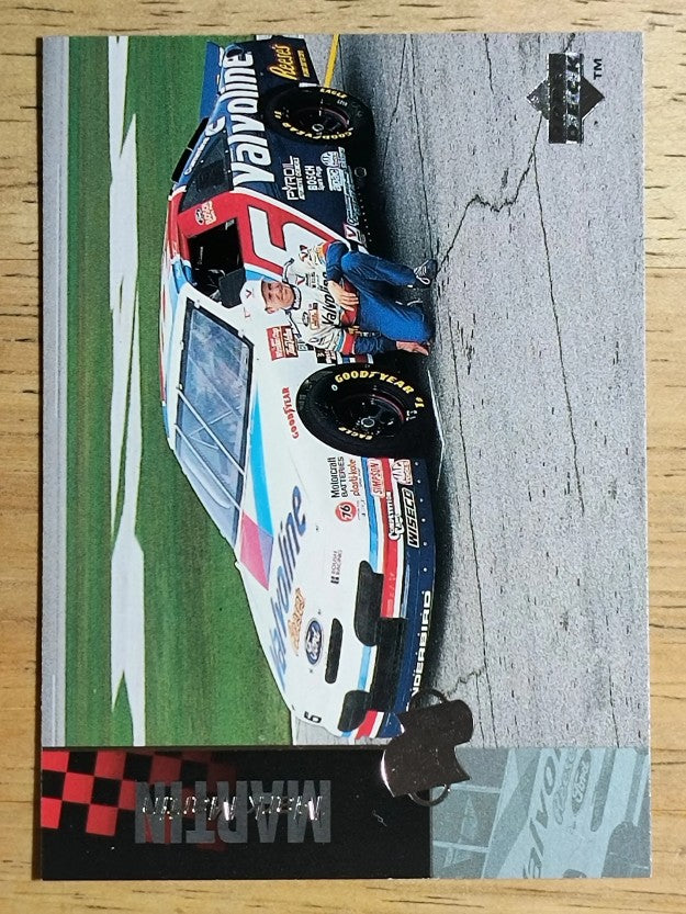 1995 Upper Deck #51 Mark Martin w/Car