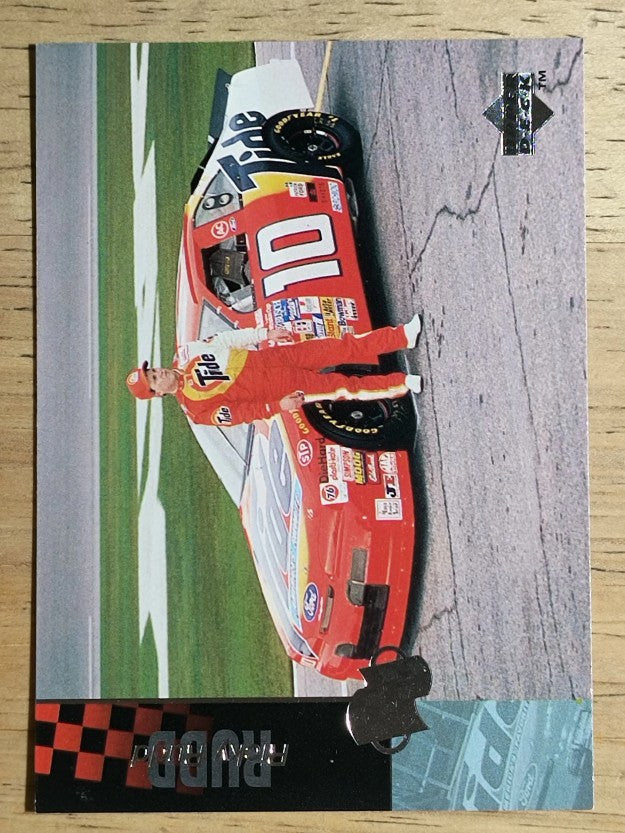 1995 Upper Deck #57 Ricky Rudd with Car
