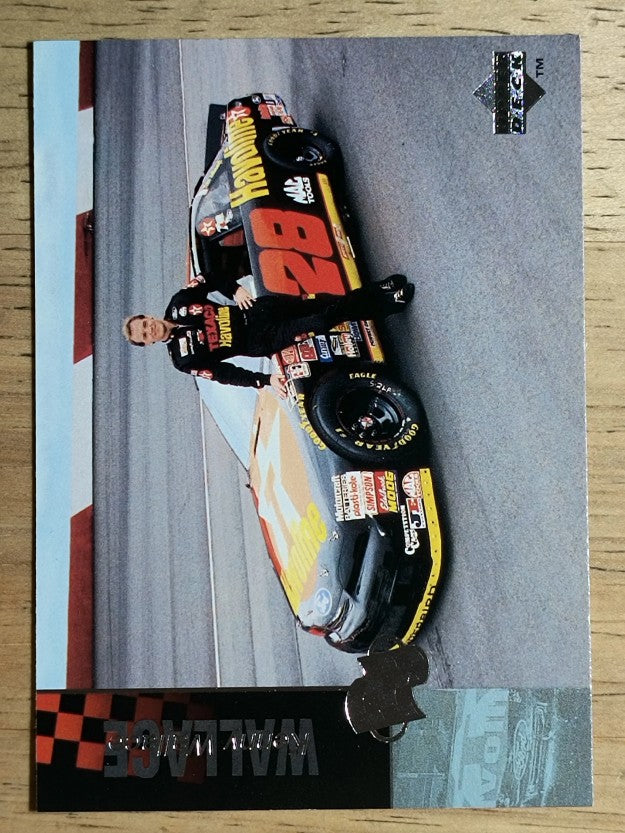 1995 Upper Deck #68 Kenny Wallace with Car