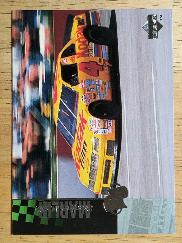 1995 Upper Deck #79 Sterling Marlin's Car