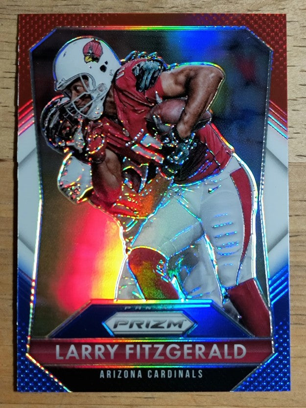 2015 Panini Prizm Prizms Red White and Blue #11 Larry Fitzgerald