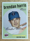 2008 Topps Heritage Black Back #61 Brendan Harris