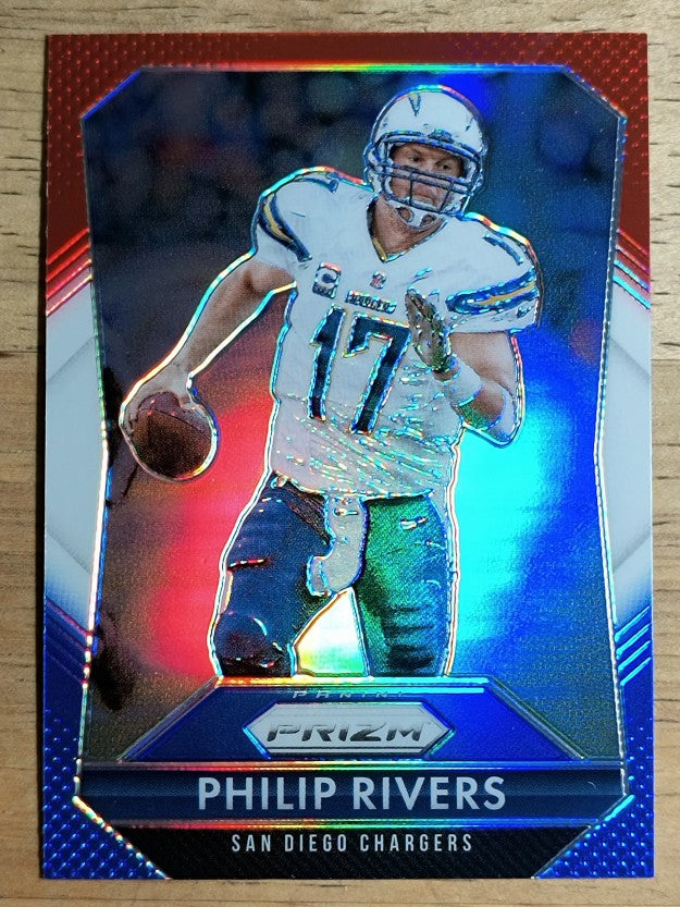 2015 Panini Prizm Prizms Red White and Blue #17 Philip Rivers
