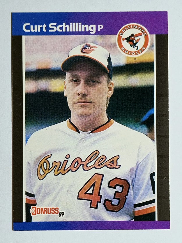 1989 Donruss #635 Curt Schilling DP RC (NM)