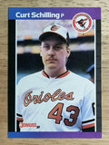 1989 Donruss #635 Curt Schilling DP RC (EXMT)