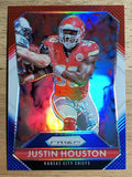 2015 Panini Prizm Prizms Red White and Blue #48 Justin Houston