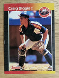 1989 Donruss #561 Craig Biggio DP RC (EXMT)