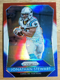 2015 Panini Prizm Prizms Red White and Blue #52 Jonathan Stewart