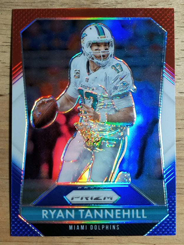 2015 Panini Prizm Prizms Red White and Blue #54 Ryan Tannehill
