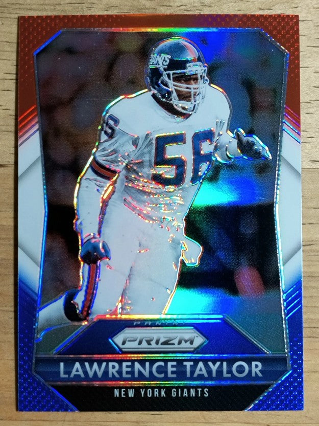 2015 Panini Prizm Prizms Red White and Blue #56 Lawrence Taylor
