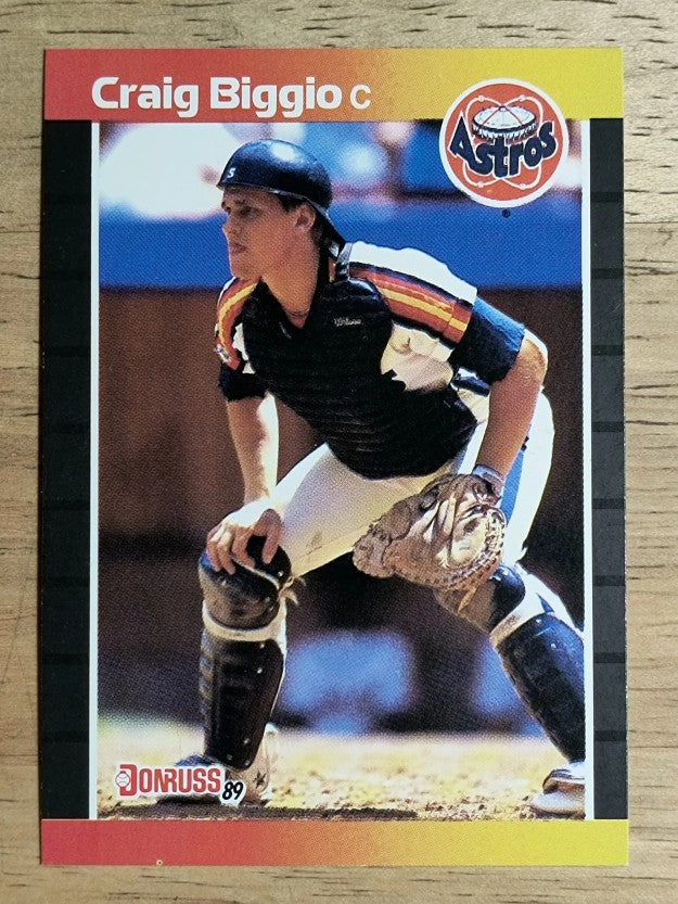 1989 Donruss #561 Craig Biggio DP RC (NM)