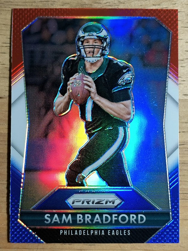 2015 Panini Prizm Prizms Red White and Blue #63 Sam Bradford