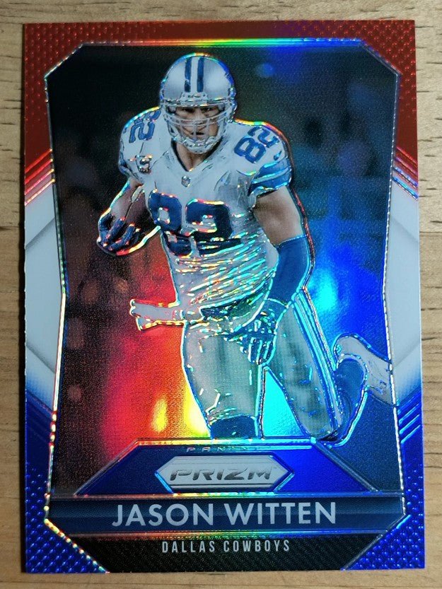 2015 Panini Prizm Prizms Red White and Blue #82 Jason Witten