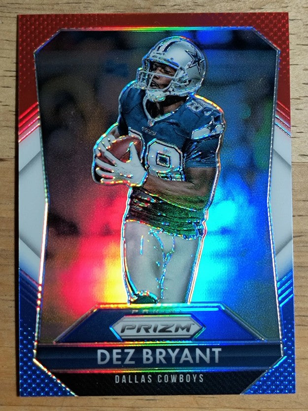 2015 Panini Prizm Prizms Red White and Blue #88 Dez Bryant