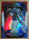 2015 Panini Prizm Prizms Red White and Blue #89 Steve Smith Sr.