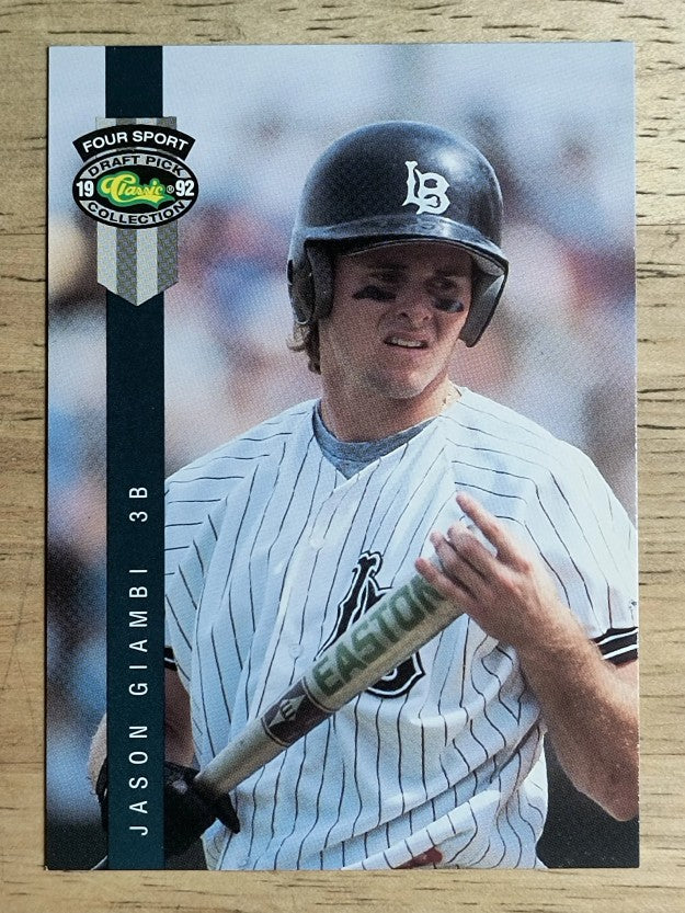 1992 Classic Four Sport #267 Jason Giambi