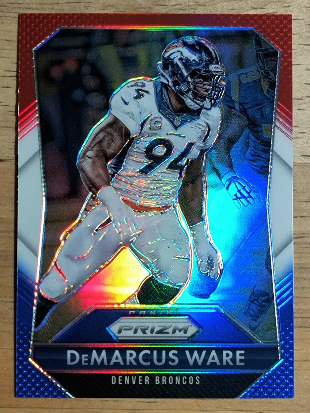 2015 Panini Prizm Prizms Red White and Blue #94 DeMarcus Ware
