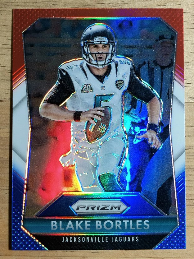 2015 Panini Prizm Prizms Red White and Blue #104 Blake Bortles