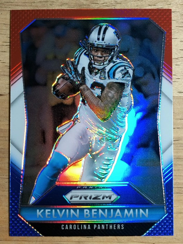 2015 Panini Prizm Prizms Red White and Blue #106 Kelvin Benjamin