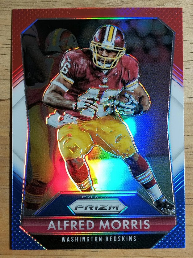 2015 Panini Prizm Prizms Red White and Blue #109 Alfred Morris
