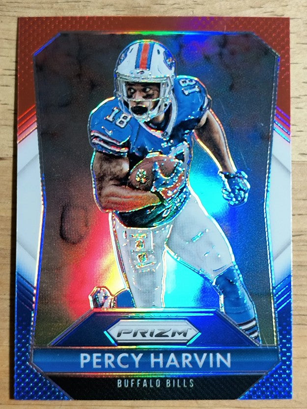2015 Panini Prizm Prizms Red White and Blue #110 Percy Harvin