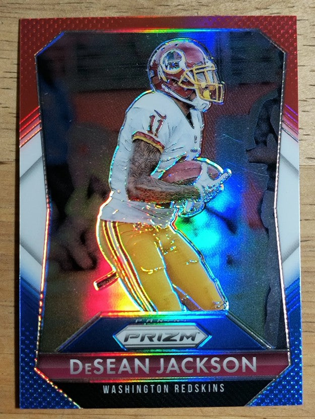 2015 Panini Prizm Prizms Red White and Blue #115 DeSean Jackson