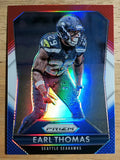 2015 Panini Prizm Prizms Red White and Blue #117 Earl Thomas