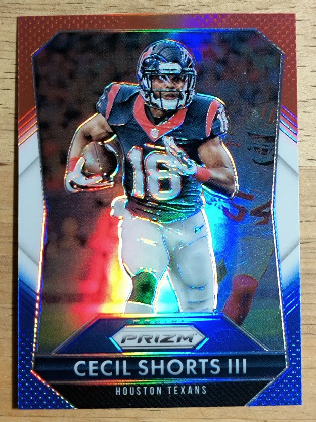 2015 Panini Prizm Prizms Red White and Blue #127 Cecil Shorts III