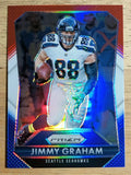 2015 Panini Prizm Prizms Red White and Blue #131 Jimmy Graham