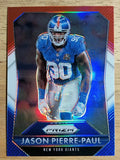 2015 Panini Prizm Prizms Red White and Blue #133 Jason Pierre-Paul