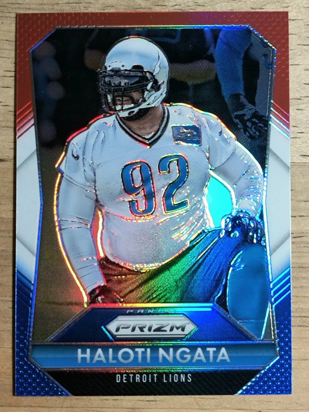 2015 Panini Prizm Prizms Red White and Blue #138 Haloti Ngata