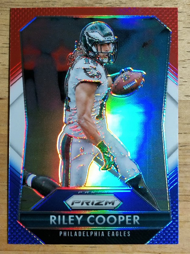2015 Panini Prizm Prizms Red White and Blue #140 Riley Cooper