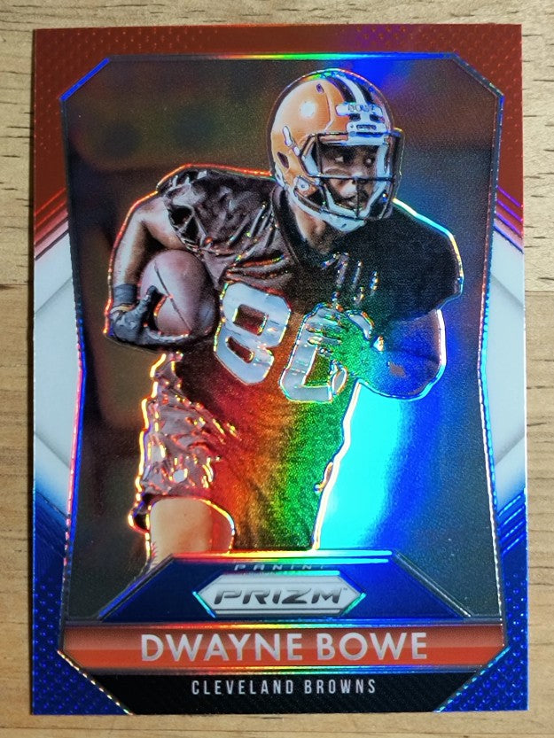 2015 Panini Prizm Prizms Red White and Blue #151 Dwayne Bowe