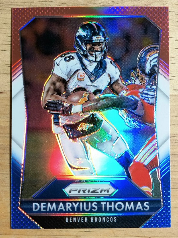 2015 Panini Prizm Prizms Red White and Blue #153 Demaryius Thomas