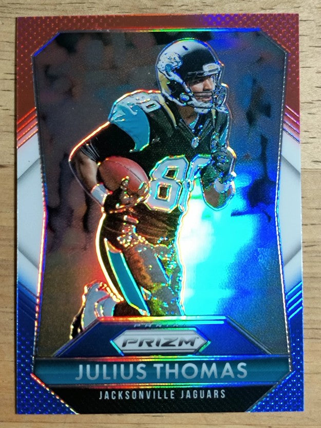 2015 Panini Prizm Prizms Red White and Blue #164 Julius Thomas