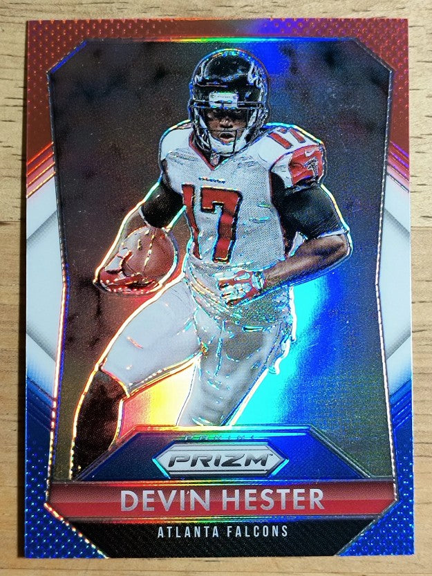 2015 Panini Prizm Prizms Red White and Blue #169 Devin Hester
