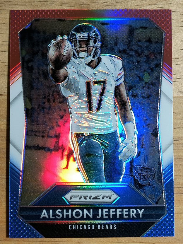 2015 Panini Prizm Prizms Red White and Blue #176 Alshon Jeffery