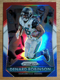 2015 Panini Prizm Prizms Red White and Blue #178 Denard Robinson