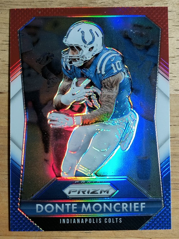 2015 Panini Prizm Prizms Red White and Blue #182 Donte Moncrief