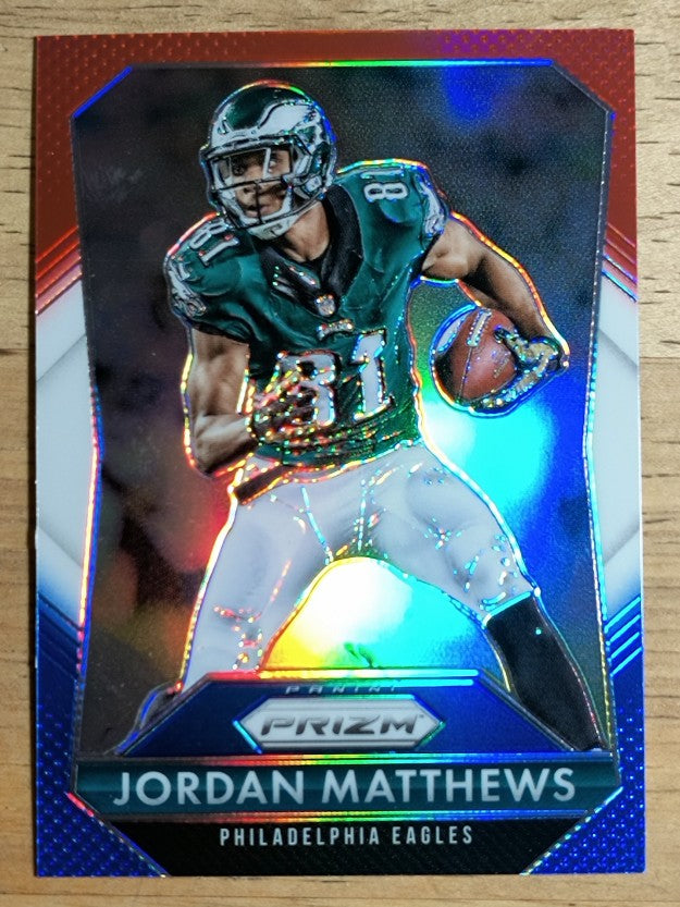 2015 Panini Prizm Prizms Red White and Blue #191 Jordan Matthews