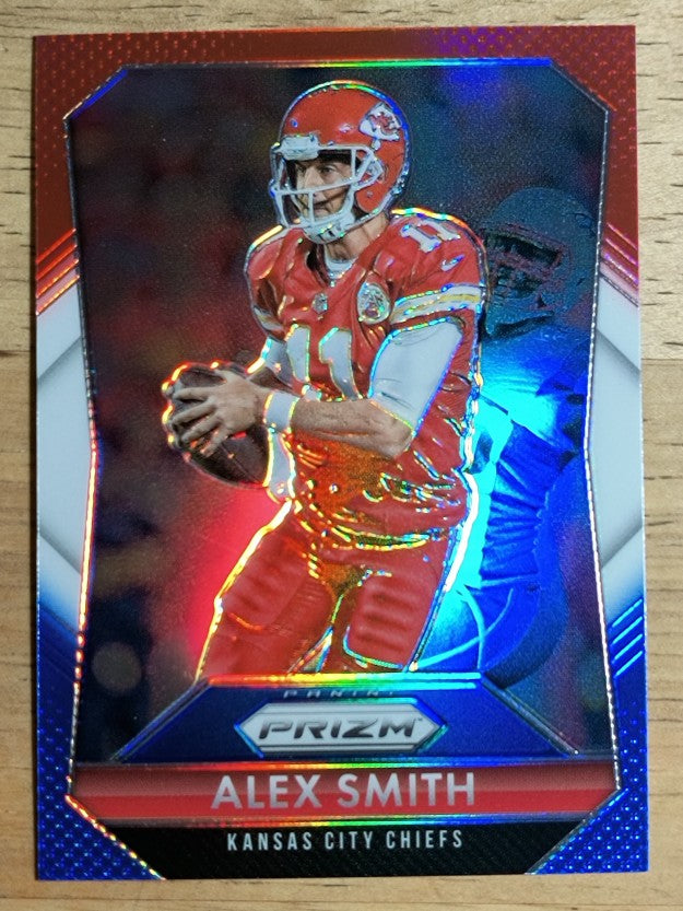 2015 Panini Prizm Prizms Red White and Blue #194 Alex Smith