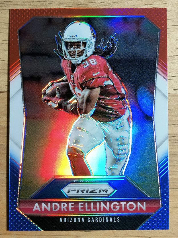 2015 Panini Prizm Prizms Red White and Blue #199 Andre Ellington