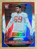 2015 Panini Prizm Prizms Red White and Blue #204 Arik Armstead