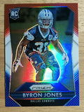 2015 Panini Prizm Prizms Red White and Blue #208 Byron Jones