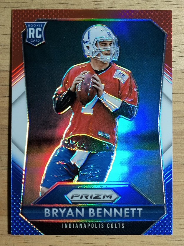 2015 Panini Prizm Prizms Red White and Blue #211 Bryan Bennett